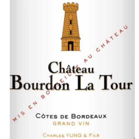 Bordeaux, Chateau Bourdon Latour Cotes De Bordeaux, Cabernet Merlot, 2020 - 750/12