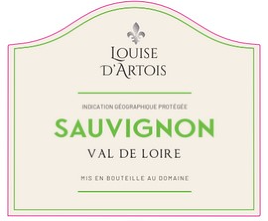 Loire Valley, Louise Artois, Sauvignon Blanc 2023 - 750/12