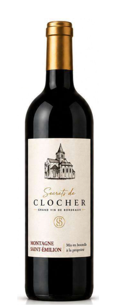 Montagne St Emilion, Secrets de Clocher Mont St Emilion, 2019 - 750/12