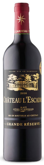 Chateau L'Escadre Blaye 2021 Cotes de Bordeaux 90pts WE