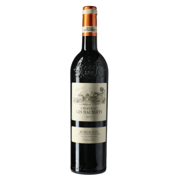 Bordeaux, Chateau Les Mauberts, Cabernet Merlot, 2022 Wooden Case - 750/12
