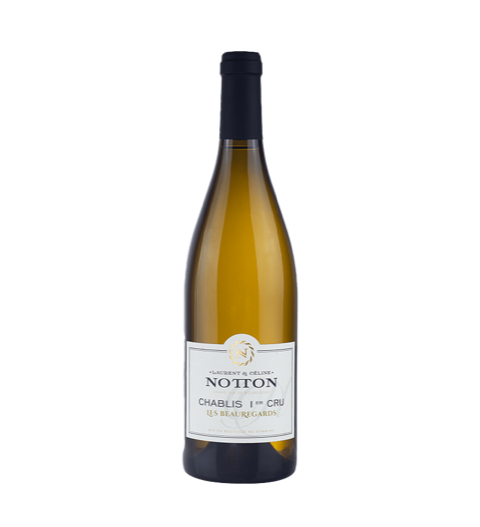 Chablis, Laurent Et Celine Notton Chablis 1 Er Cru Les Beauregards, Chardonnay 2022 - 750/12