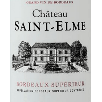 Bordeaux Superior, Chateau Saint Elme, Cabernet Merlot 2019 - 750/12