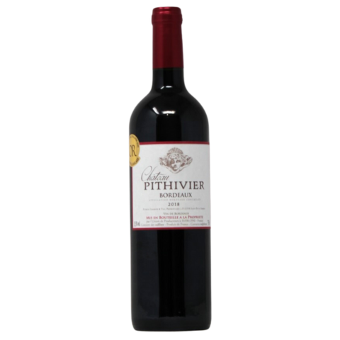 Bordeaux, Chateau Pithivier, 100% Merlot 2021 - 750/12