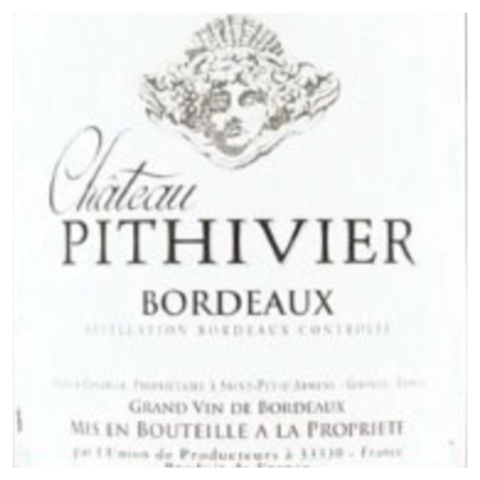 Bordeaux, Chateau Pithivier, 100% Merlot 2021 - 750/12