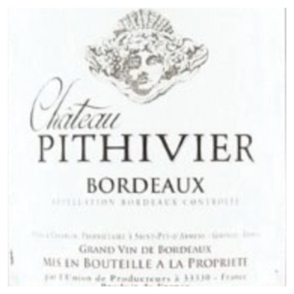 Bordeaux, Chateau Pithivier, 100% Merlot 2021 - 750/12