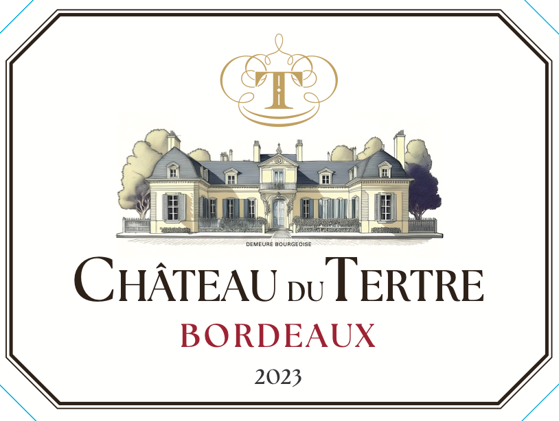 Chateau du Tertre wood case 2023 Bordeaux