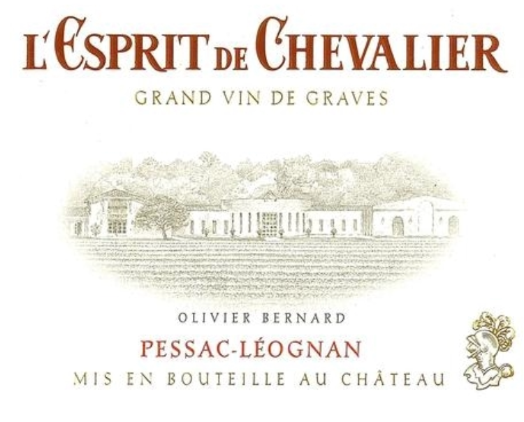 Pessac Leognan, Esprit de Chevalier 2019 - 750/12