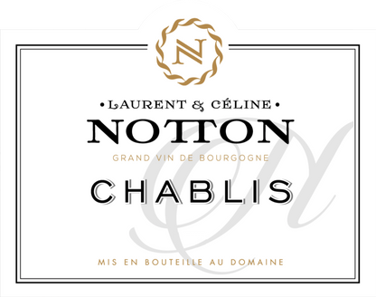 Chablis, Laurent Et Celine Notton,Chardonnay 2023 - 750/12