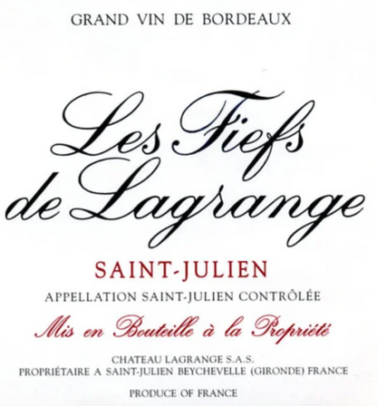 St. Julien, Les Fiefs De Lagrange -750/12