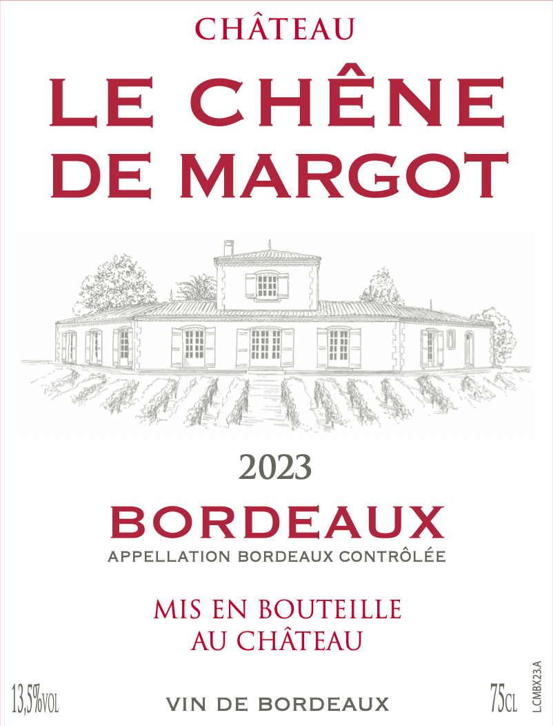 Chateau Le Chene Margot, Bordeaux 2023 92pts Decanter