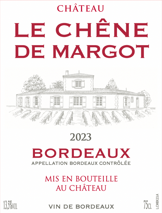 Chateau Le Chene Margot, Bordeaux 2023 92pts Decanter
