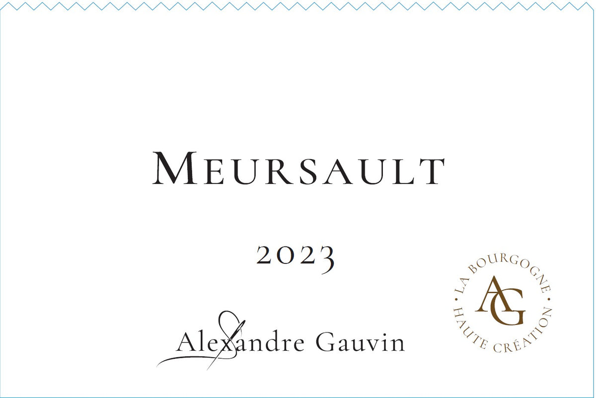 Alexandre Gauvin Meursault 2023 Burgundy