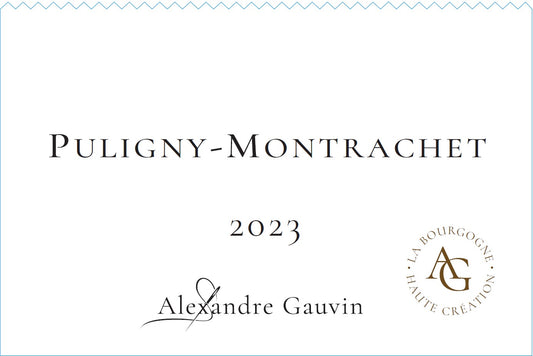 Alexandre Gauvin Puligny Montrachet 2023 Burgundy