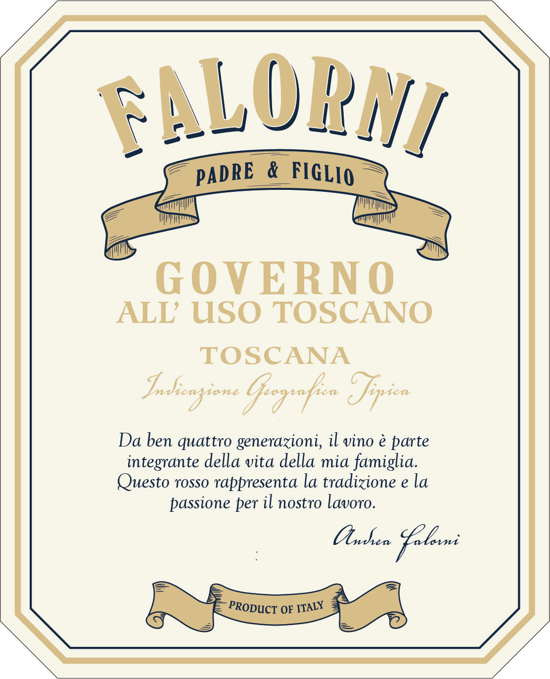 Famiglia Falorni Governo 2024 Toscana
