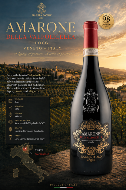 Amarone DOCG Gabbia d'Oro 2023 98pts Luca Maroni