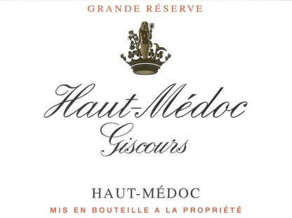 Medoc- Haut Médoc De Giscours- 750/12