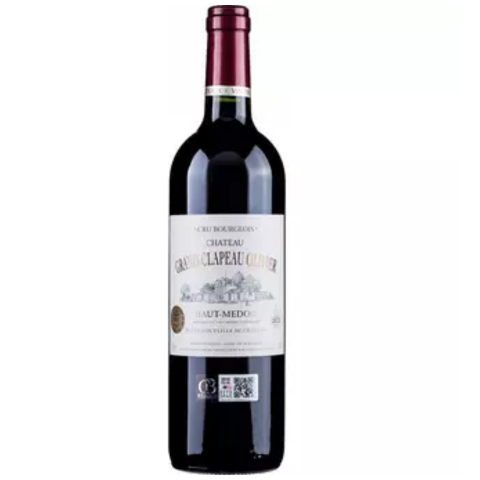 Haut Medoc, Chateau Grand Clapeau Olivier Cru Bourgeois, Cabernet Merlot 2021 - 750/12