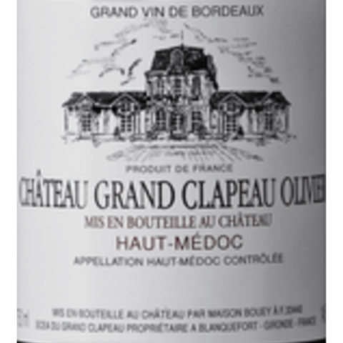 Haut Medoc, Chateau Grand Clapeau Olivier Cru Bourgeois, Cabernet Merlot 2021 - 750/12