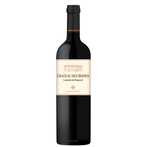 Lalande de Pomerol, Chateau des Moines, Cabernet Merlot, 2021 - 750/12