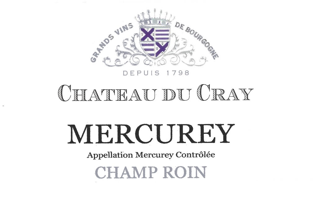 Chateau du Cray, Champ Roin Mercurey red 2022 93pts WE