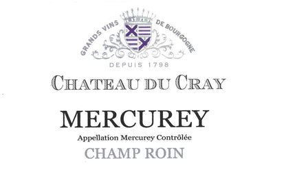 Chateau du Cray, Champ Roin Mercurey red 2022 93pts WE