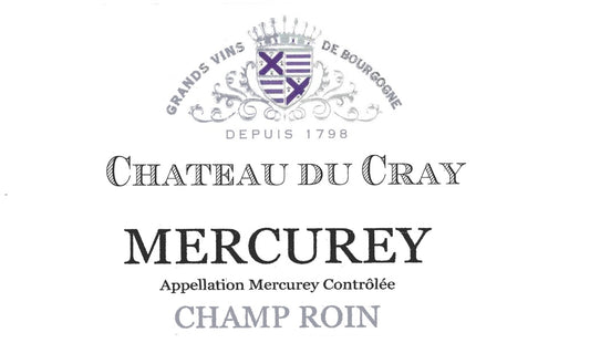 Chateau du Cray, Champ Roin Mercurey red 2022 93pts WE