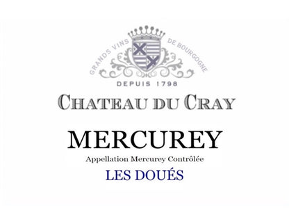 Chateau du Cray Les Doués Mercurey white 2023 92pts JS
