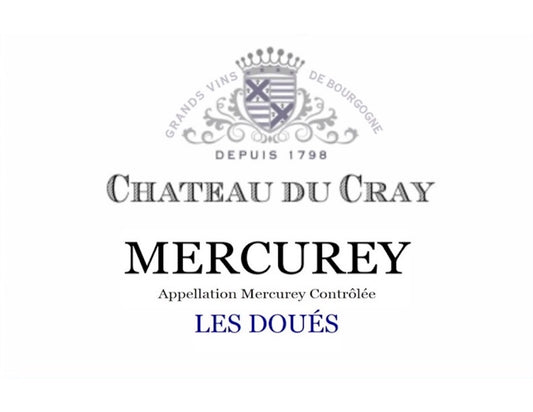Chateau du Cray Les Doués Mercurey white 2023 92pts JS