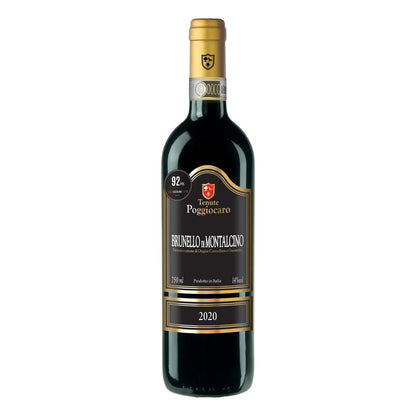 Brunello di Montalcino Tenute Poggiocaro 2020 92pts JS
