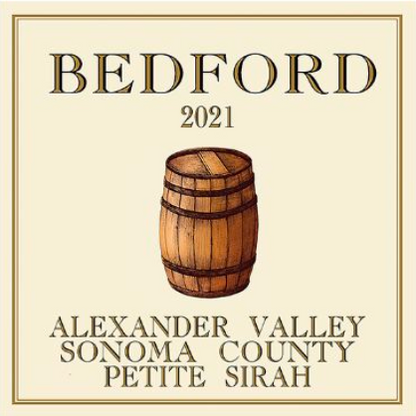 Alexander Valley, Bedford, Petite Sirah 2021- 750/12