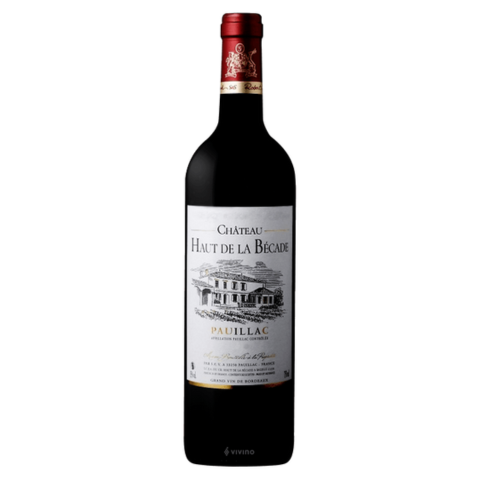 Pauillac, Chateau Haut de la Becade, Cabernet Merlot, 2014 - 750/12