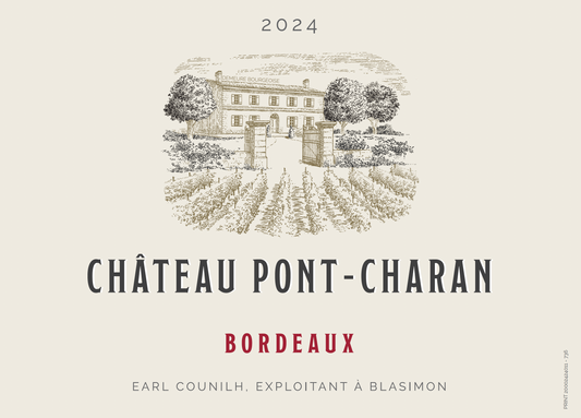 Chateau Pont Charan 2024 Bordeaux Wood case
