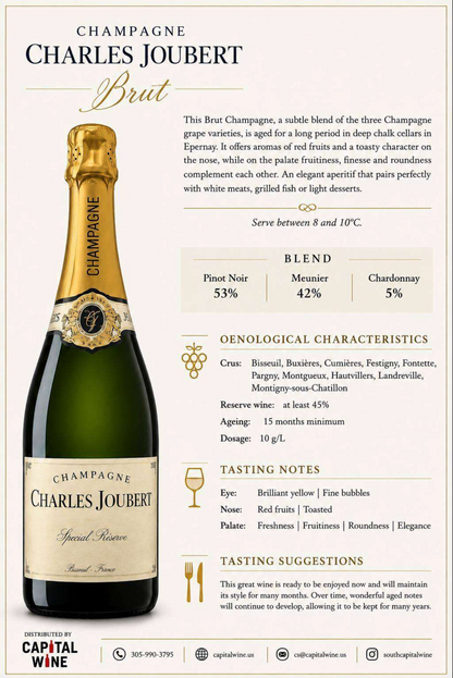Champagne Charles Joubert Brut