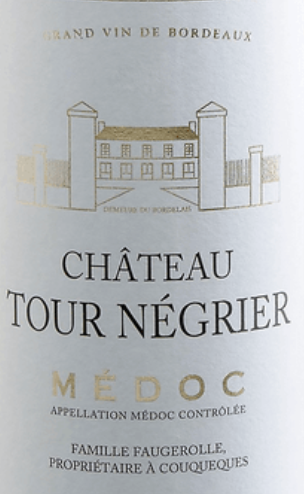 Chateau Tour Negrier 2022 Medoc Bordeaux