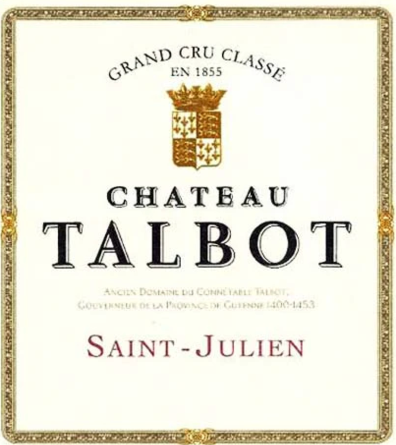 St. Julien, Chateau Talbot- 750/12