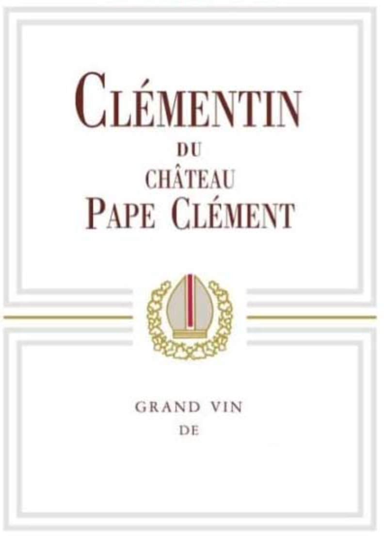 Pessac Leognan, Clementin de Pape Clement, 2020 - 750/12