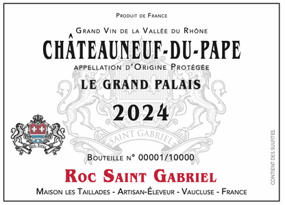 CHATEAUNEUF DU PAPE ST ROC GABRIELLE OLD VINE 2022