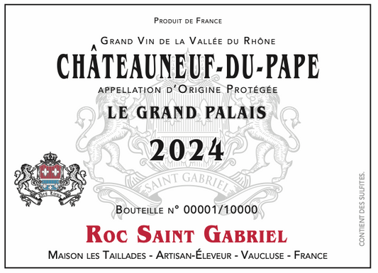 CHATEAUNEUF DU PAPE ST ROC GABRIELLE OLD VINE 2022