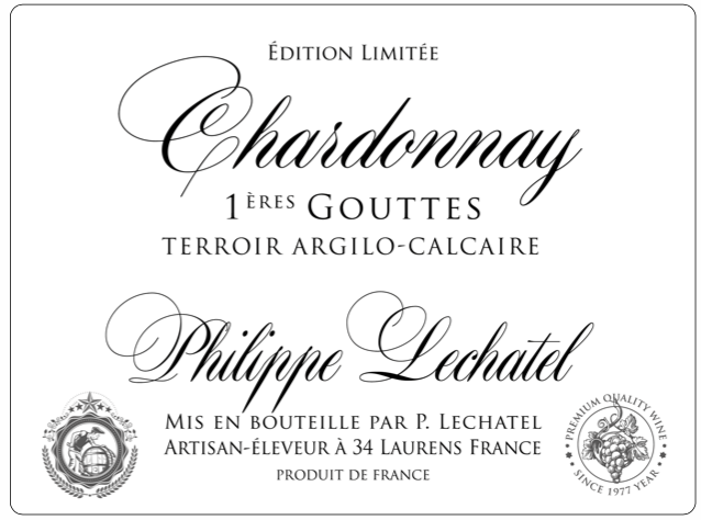 Philippe Lechatel Chardonnay Pays d'Oc 2024