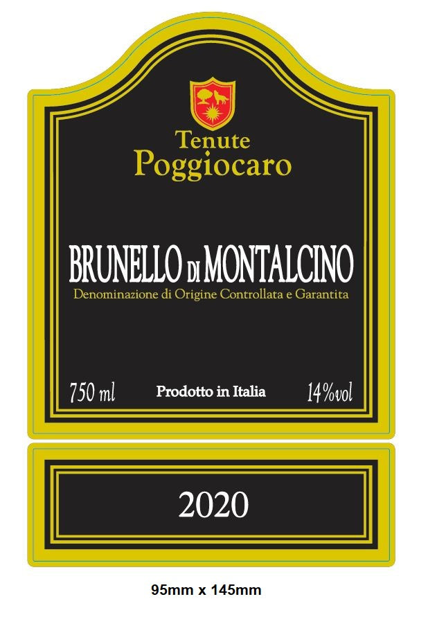 Brunello di Montalcino Tenute Poggiocaro 2020 92pts JS
