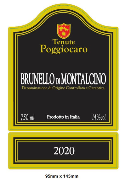 Brunello di Montalcino Tenute Poggiocaro 2020 92pts JS