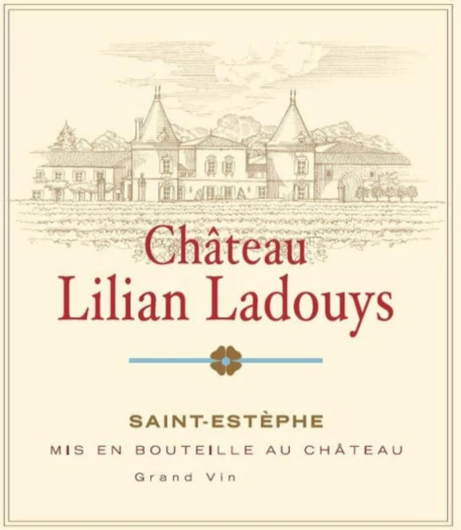 St Estephe, Chateau Lilian Ladouys 2018 - 750/12