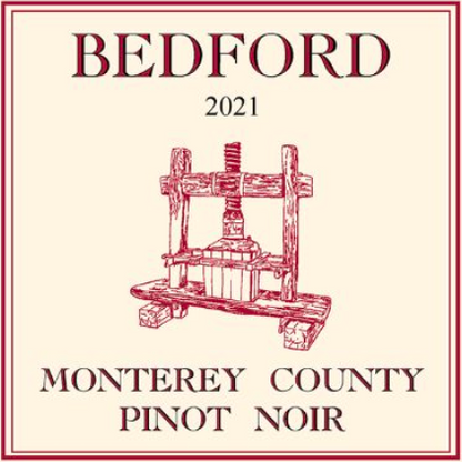 Monterey County, Bedford, Pinot noir 2021- 705/12