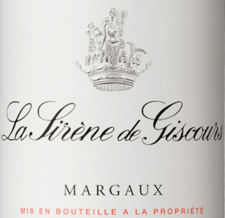 Margaux La Sirene de Giscours 2019 - 750/12