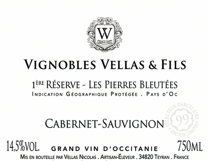 Vignobles Vellas Cabernet Sauvignon 2024, Pays d'Oc